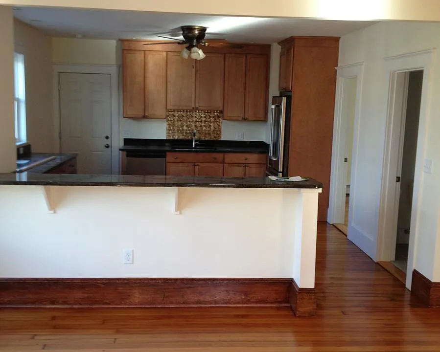 Pull up your stools to the granite counters!