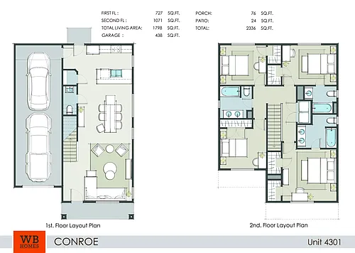 Floor plan PLAN 4301