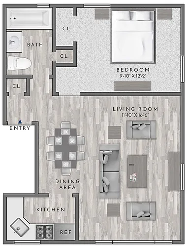 Floor plan A1 I