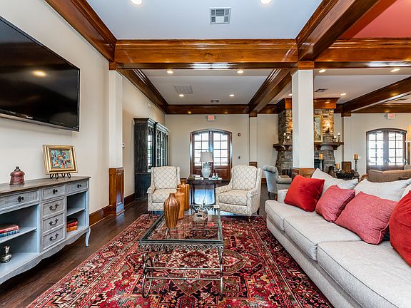 Interior of the clubhouse