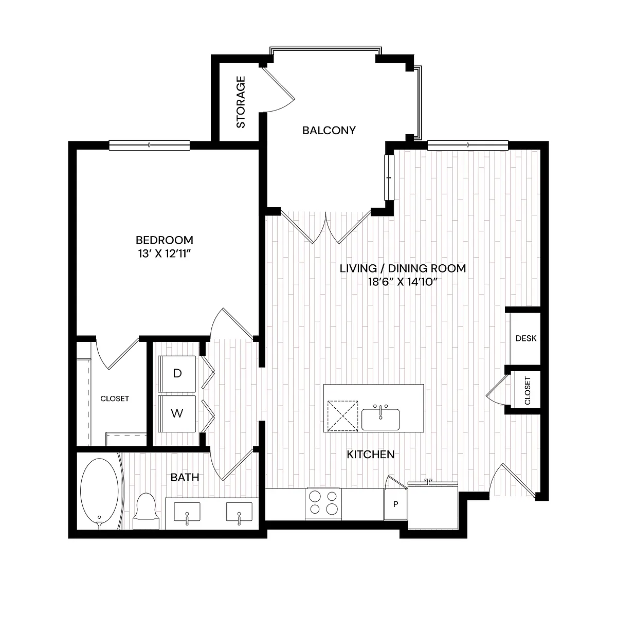 Floor plan A1 M1
