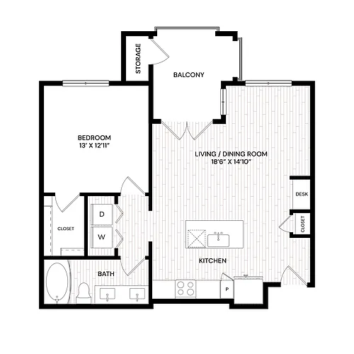 Floor plan A1 M1
