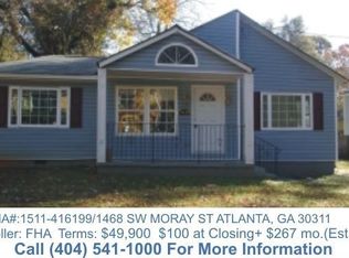 1468 Moray St SW, Atlanta, GA 30311