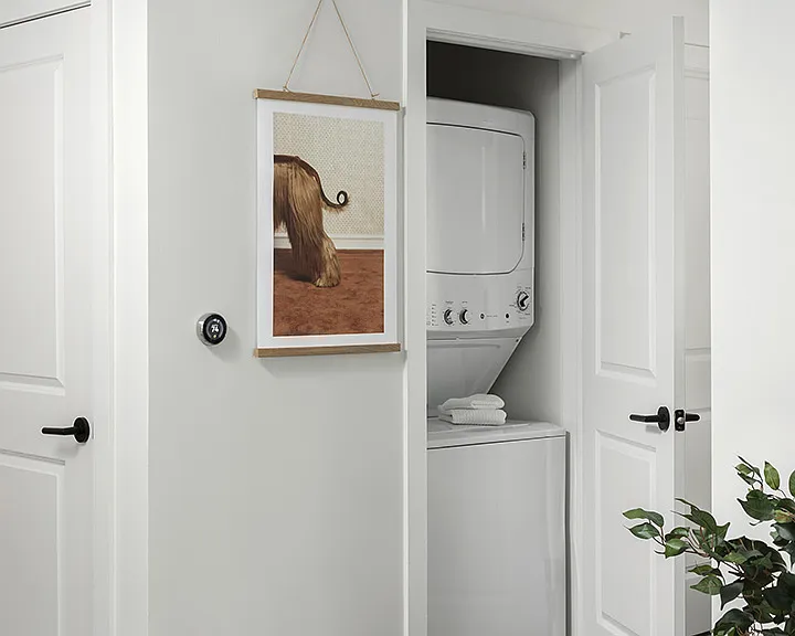 Apartment with In-Home Washer and Dryer.