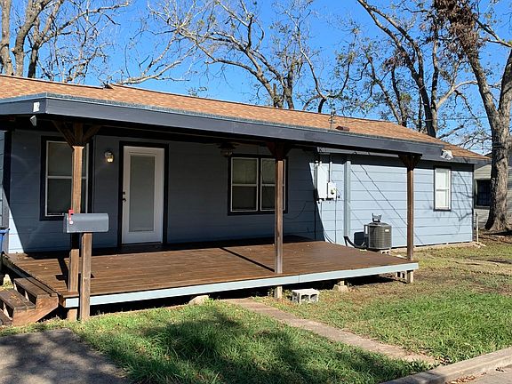 Covered back porch