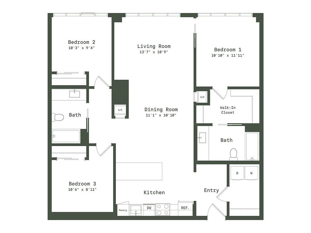Floor plan PE8