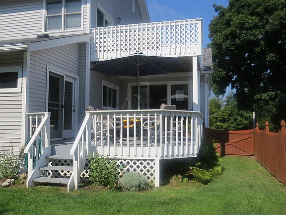 Rear decks 1st and 2nd floor