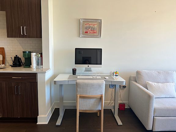 Standing Desk with Chair for WFH days