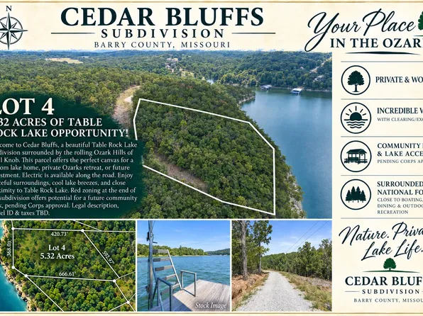 Lot 4 Cedar Bluff Lane, Shell Knob, MO 65747