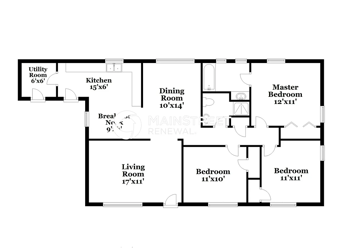 Floor Plan - 9176 Thrash St SW