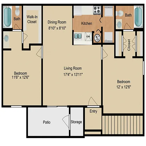Floor plan The Jasmine