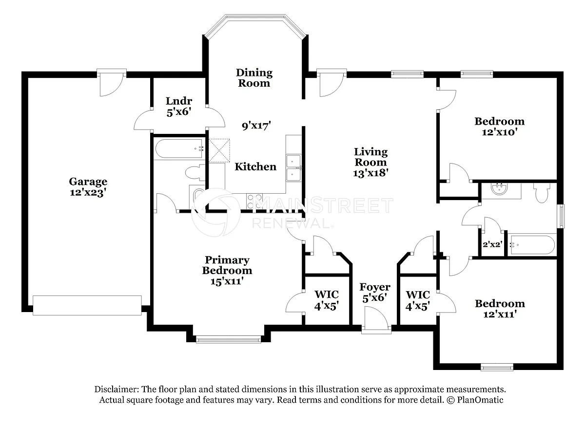 Floor Plan - 1737 Heritage Glen Dr
