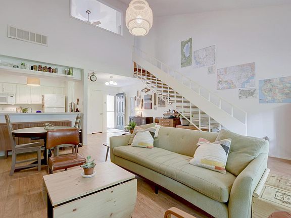 Open Living amd dining from kitchen