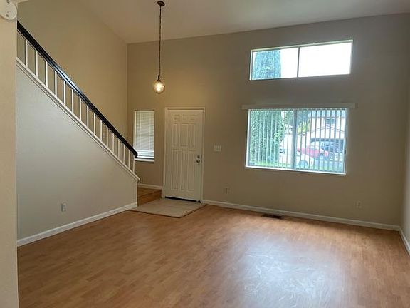 Living room and entry