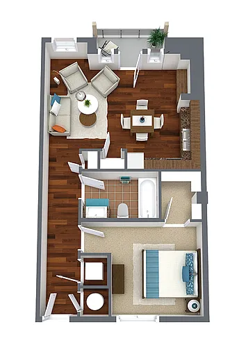 Floor plan D Plan