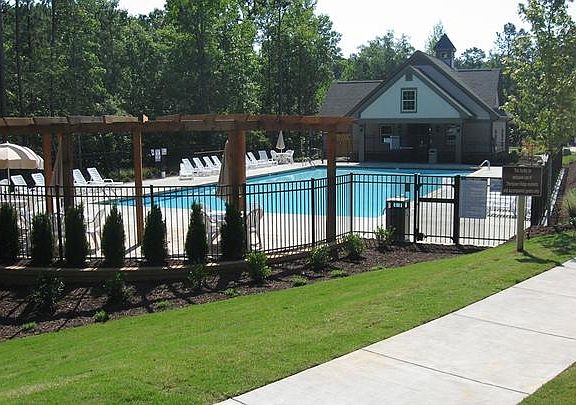 Clubhouse with gym