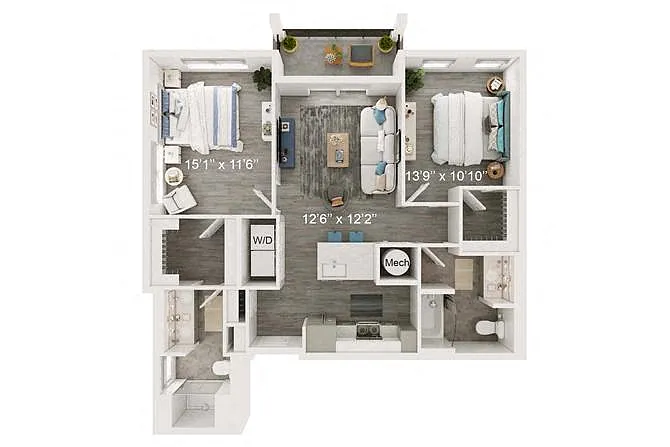 Floor plan Heron