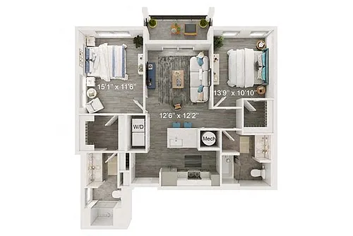 Floor plan Heron