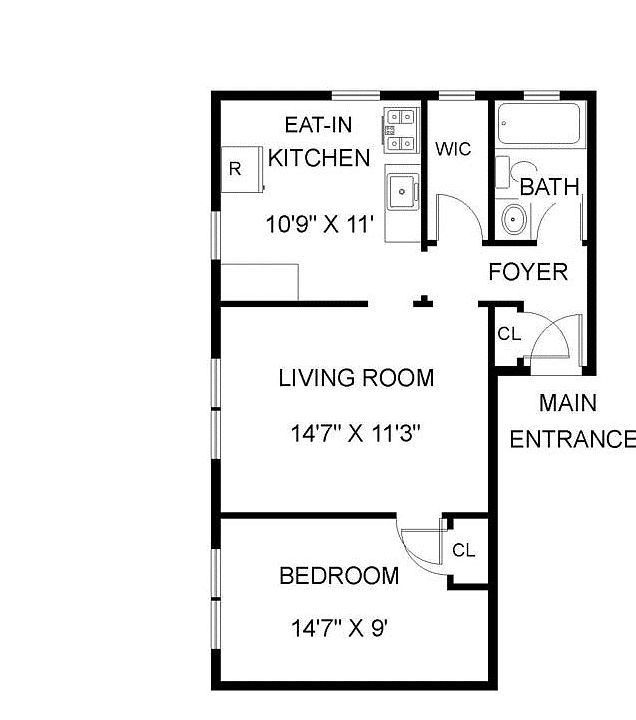 2nd image of 74 Montague Pl APT 10