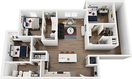 Floor plan C2