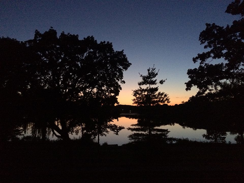 Sunset from front porch