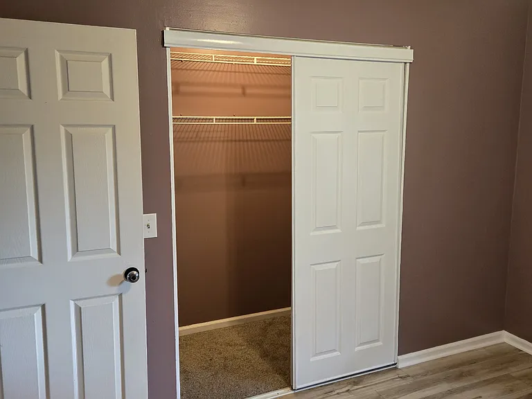 second bedroom closet upstairs.