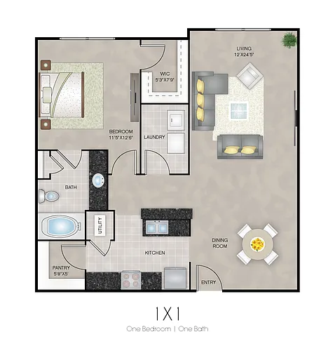 Floor plan 1A