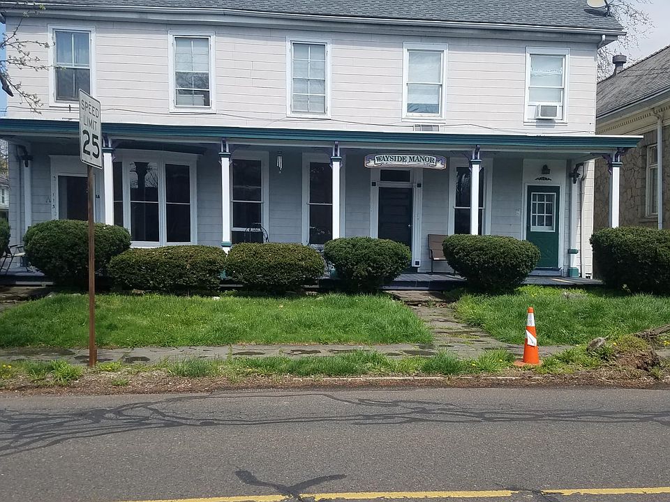 Historic building in the center of a quiet village