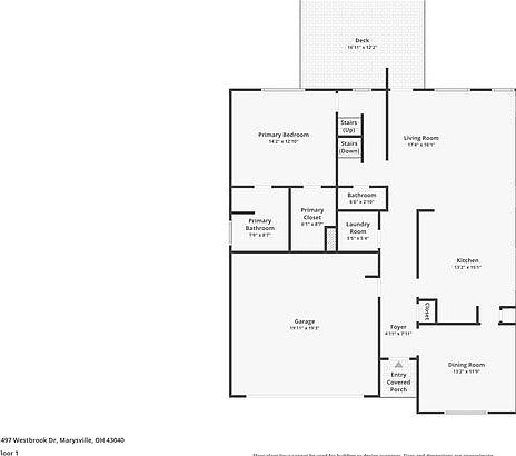 2nd image of 1497 Westbrook Dr