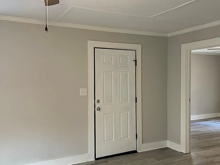 Living Room, front door from inside: all doors, storm doors are new