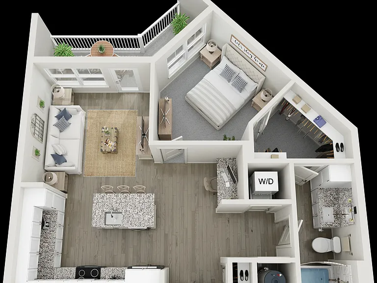A4 floor plan Populus Pooler