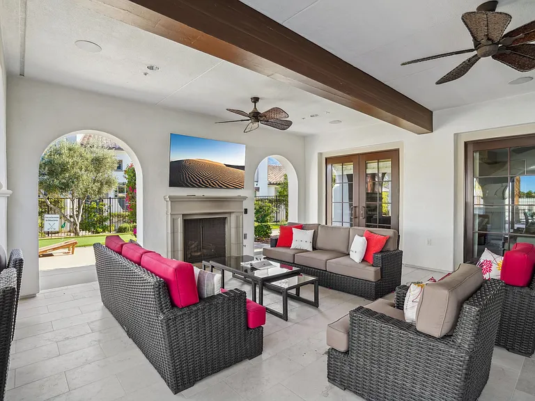 Covered Patio Seating
