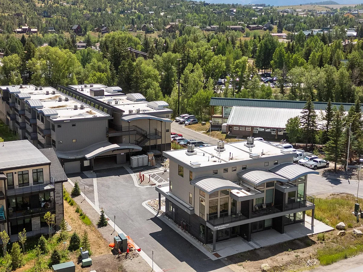 Areal View of the Buildings Fronting Hywy 9, Across the Target Store - 700 Blue River Pkwy #201