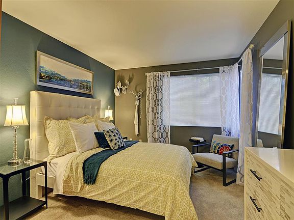 Spacious master suites are the perfect space to relax