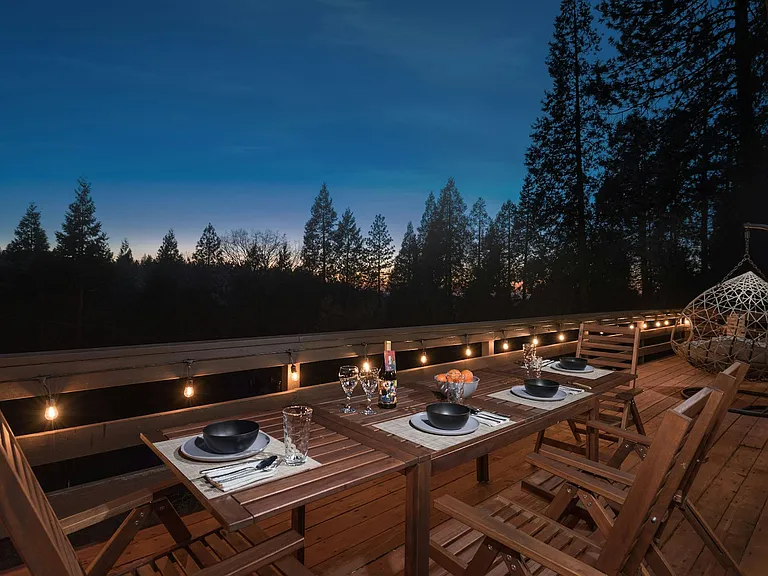 Spacious deck for entertaining