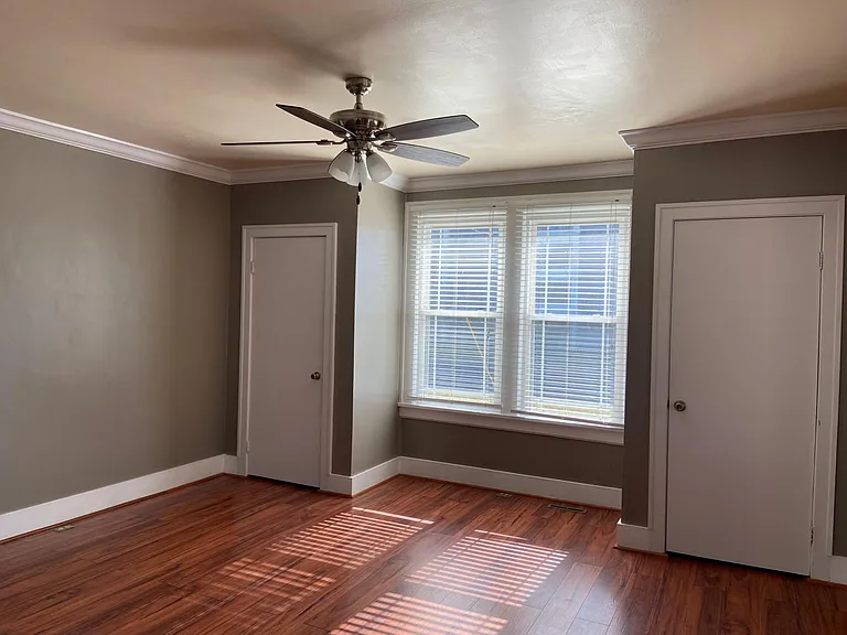 FRONT BEDROOM WITH TWO CLOSETS