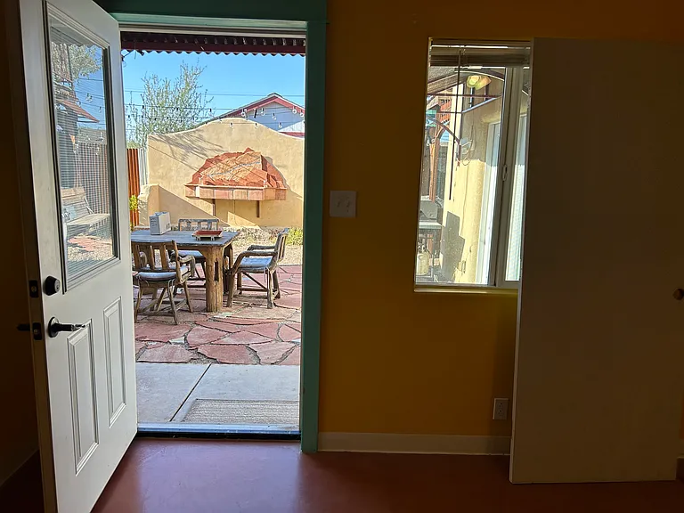 Shared patio