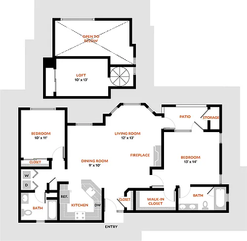Floor plan Plan 2C