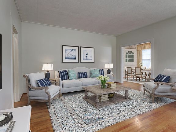 Living Room and dining room