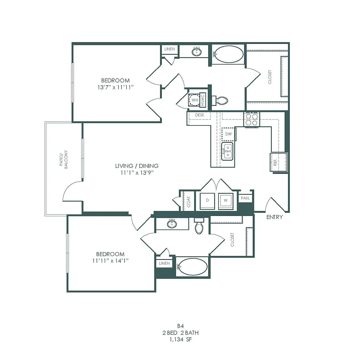 Floor plan B4- Attainable