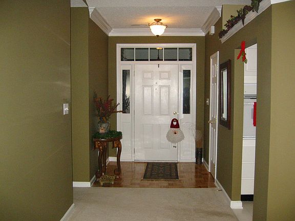 entry way - front door