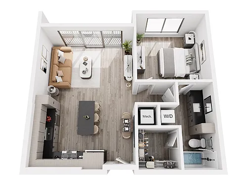 Floor plan A15 Renovated