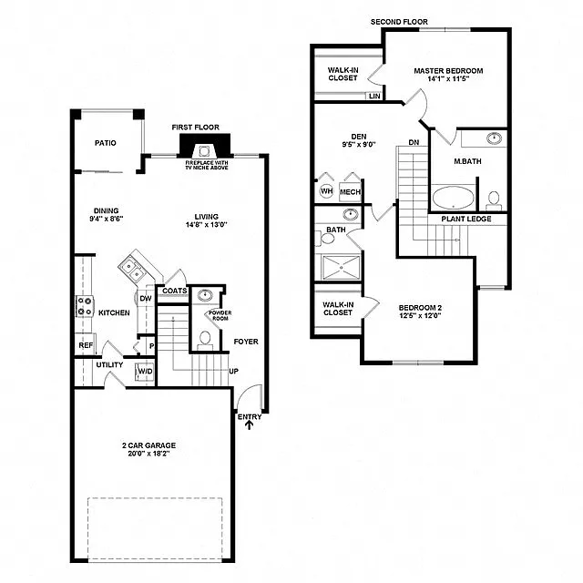 Floor plan Farnham Renovated