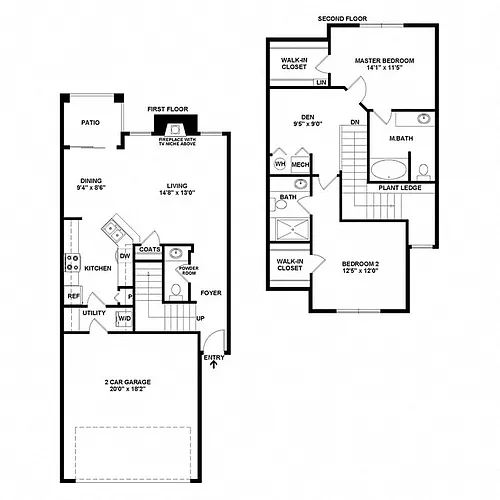Floor plan Farnham Renovated