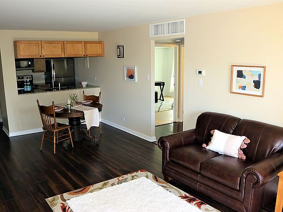 Spacious, open living area