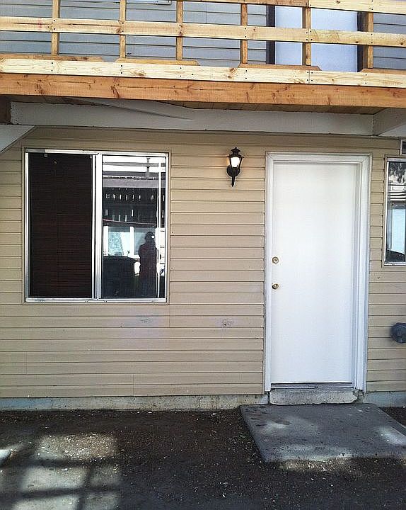 Back door unit B.