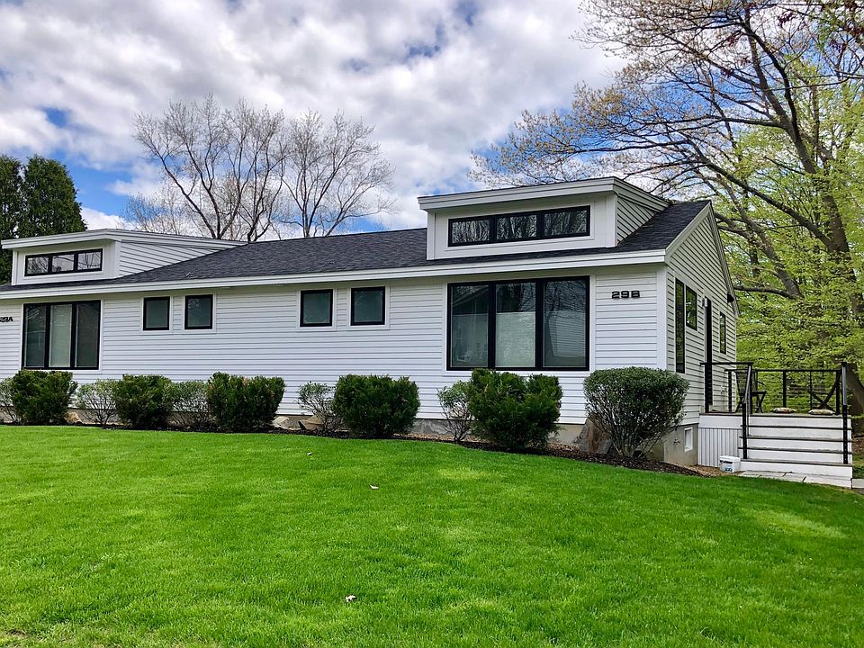 Main building showing deck