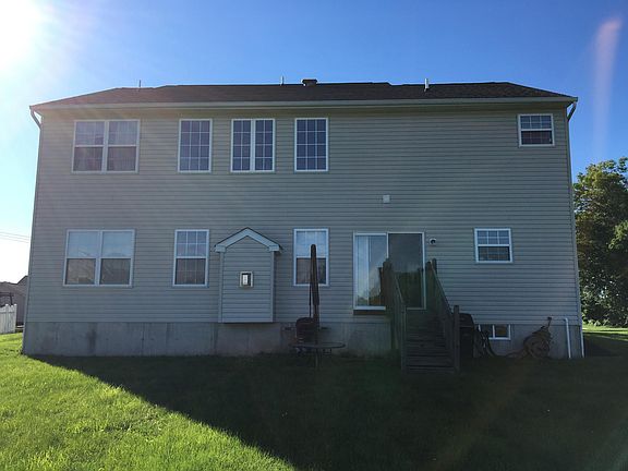 Back view of the house
