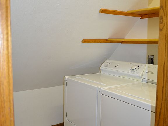 Laundry close to bedrooms!