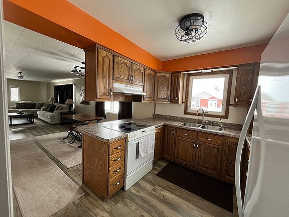 kitchen from garage entrance